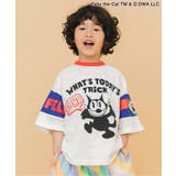 オフホワイト | 【フィリックス・ザ・キャット】ワッペンフットボールＴシャツ | F.O.Online Store
