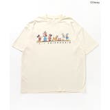 オフホワイト | 【リンク】【ディズニー】ミッキー&フレンズ/大人Tシャツ | F.O.Online Store