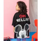 ブラック | 【リンク】ディズニーキャラクター/ビッグシルエットTシャツ | F.O.Online Store
