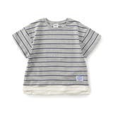 WEB限定 KUDOZ.B レイヤード先染めボーダーTシャツ | F.O.Online Store | 詳細画像6
