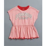 ピンク | WEB限定 チュニックカレッジTシャツ | F.O.Online Store
