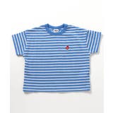 ブルー | ゆったりボーダーTシャツ | F.O.Online Store