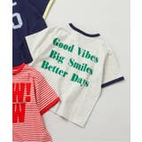 アイボリー | 【リンク】リンガー配色3柄ロゴTシャツ | F.O.Online Store