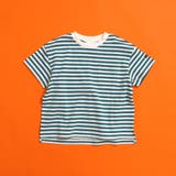 ブルー | WEB限定  ボーダー&無地半袖Tシャツ | F.O.Online Store