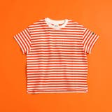 レッド | WEB限定  ボーダー&無地半袖Tシャツ | F.O.Online Store