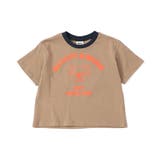 WEB限定  リンガー配色アニマルカレッジTシャツ | F.O.Online Store | 詳細画像2 