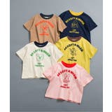 WEB限定  リンガー配色アニマルカレッジTシャツ | F.O.Online Store | 詳細画像26 