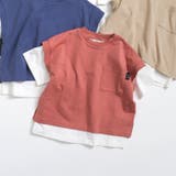 ピンク | WEB限定  ベストレイヤードTシャツ | F.O.Online Store