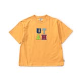 イエロー | WEB限定 【リンク】ロゴアップリケTシャツ | F.O.Online Store