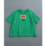 グリーン | WEB限定 ワンポイントサガラワッペンTシャツ | F.O.Online Store