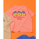 オレンジ | WEB限定 カラバリプリントTシャツ | F.O.Online Store