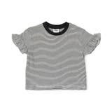 WEB限定  袖フリルボーダーTシャツ | F.O.Online Store | 詳細画像4 