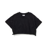 WEB限定  裾絞りショート丈Tシャツ | F.O.Online Store | 詳細画像2 
