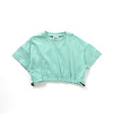 ミント | WEB限定  裾絞りショート丈Tシャツ | F.O.Online Store