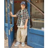 B NEWJACK ケミカルプリントチェックシャツ | F.O.Online Store | 詳細画像4 