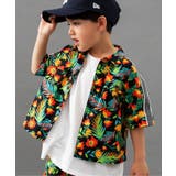 【B NEW JACK】サイドライン総柄シャツ | F.O.Online Store | 詳細画像1