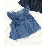 デニムフリルチュニック | F.O.Online Store | 詳細画像1 