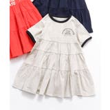 キナリ | 【リンク】3色3柄カレッジティアードワンピース | F.O.Online Store