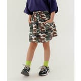 迷彩柄 | WEB限定 KUDOZ.B サイドポケットカットソースカート | F.O.Online Store