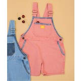 ピンク | I'm Jelly 加工ショートサロペット | F.O.Online Store
