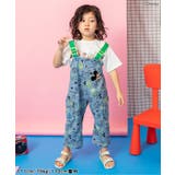 【リンク】【ディズニー】ミッキー&フレンズ/総柄サロペット | F.O.Online Store | 詳細画像9