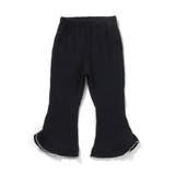ブラック | 【リンク】メロウリブフレアパンツ 10分丈 | F.O.Online Store