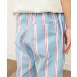 先染めストライプパンツ 8分丈 | F.O.Online Store | 詳細画像5