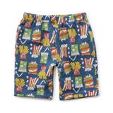 ネイビーブルー | WEB限定  DAISUKI総柄ハーフパンツ  5分丈 | F.O.Online Store