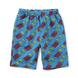 ターコイズブルー | WEB限定  DAISUKI総柄ハーフパンツ  5分丈 | F.O.Online Store