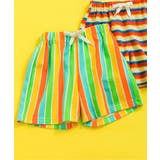 イエロー | ボーダー＆ストライプハーフパンツ  4分丈 | F.O.Online Store