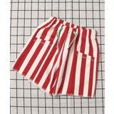 レッド | カラバリ切替ポケットカットソーパンツ 4分丈 | F.O.Online Store