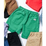 グリーン | ワンタックハーフパンツ 5分丈 | F.O.Online Store
