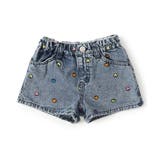 刺繍デニムショートパンツ  ショート丈 | F.O.Online Store | 詳細画像19 