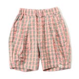 ピンク | WEB限定 チェックバルーンハーフパンツ | F.O.Online Store