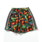 【B NEW JACK】サイドライン総柄パンツ 5分丈 | F.O.Online Store | 詳細画像2