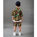 【B NEW JACK】サイドライン総柄パンツ 5分丈 | F.O.Online Store | 詳細画像4