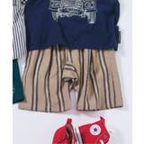 ベージュ | ストライプタックハーフパンツ 6分丈 | F.O.Online Store
