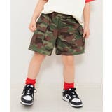 迷彩柄 | WEB限定  アニマル＆カモフラ カーゴハーフパンツ  5分丈 | F.O.Online Store