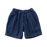 ブルー | WEB限定 ストライプデニムハーフパンツ | F.O.Online Store