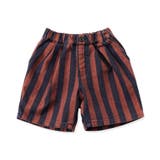 レッド | WEB限定 ストライプデニムハーフパンツ | F.O.Online Store