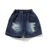 WEB限定  ダメージデニムハーフパンツ  5分丈 | F.O.Online Store | 詳細画像2 