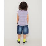 WEB限定  ダメージデニムハーフパンツ  5分丈 | F.O.Online Store | 詳細画像4 