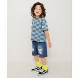 WEB限定  ダメージデニムハーフパンツ  5分丈 | F.O.Online Store | 詳細画像5 