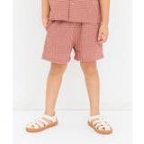 【リンク】ギンガムチェックタックパンツ  5分丈 | F.O.Online Store | 詳細画像1 