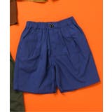 ロイヤルブルー | WEB限定 タックハーフパンツ 5分丈 | F.O.Online Store