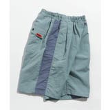 サックス | ラインアクティブハーフパンツ(セットアップ可) 6分丈 | F.O.Online Store