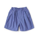 ブルー | WEB限定 アクティブワイドハーフパンツ 6分丈 | F.O.Online Store