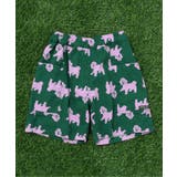 グリーン | アニマル総柄サイドポケットパンツ | F.O.Online Store