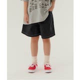 ブラック | WEB限定  KUDOZ.B ステッチ配色ハーフパンツ | F.O.Online Store