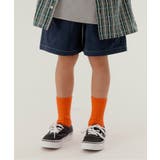 ネイビーブルー | WEB限定  KUDOZ.B ステッチ配色ハーフパンツ | F.O.Online Store